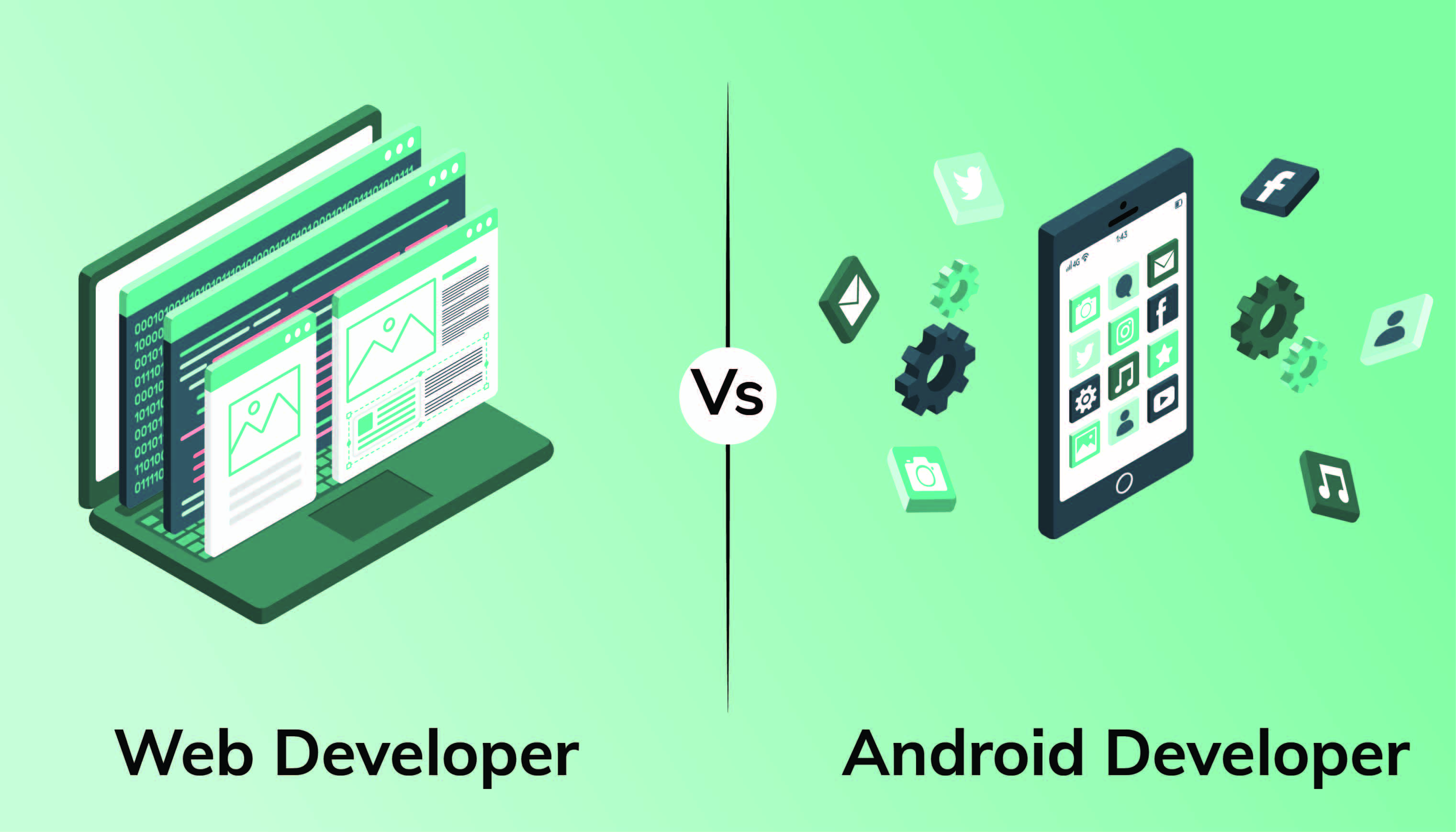 Android Developer VS Web Developer: Which Is The Best?