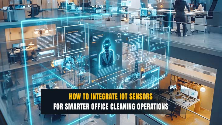 How To Integrate IoT Sensors For Smarter Office Cleaning Operations