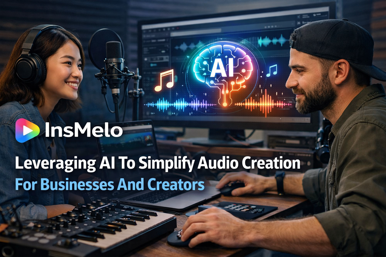 InsMelo: Leveraging AI To Simplify Audio Creation For Businesses And Creators