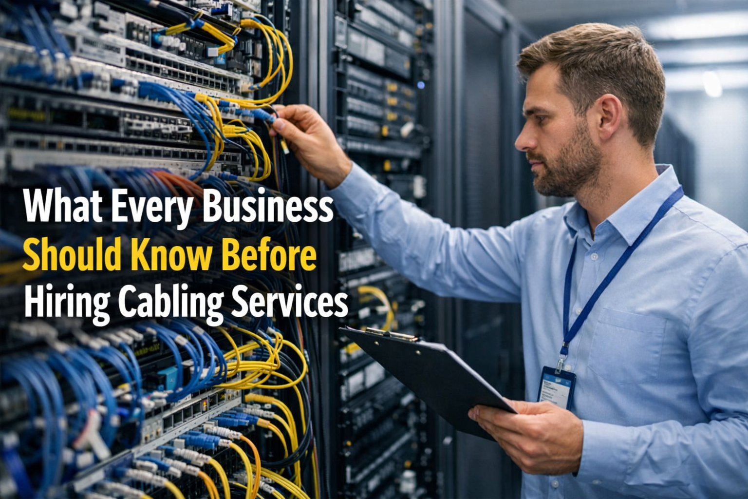 What Every Business Should Know Before Hiring Cabling Services