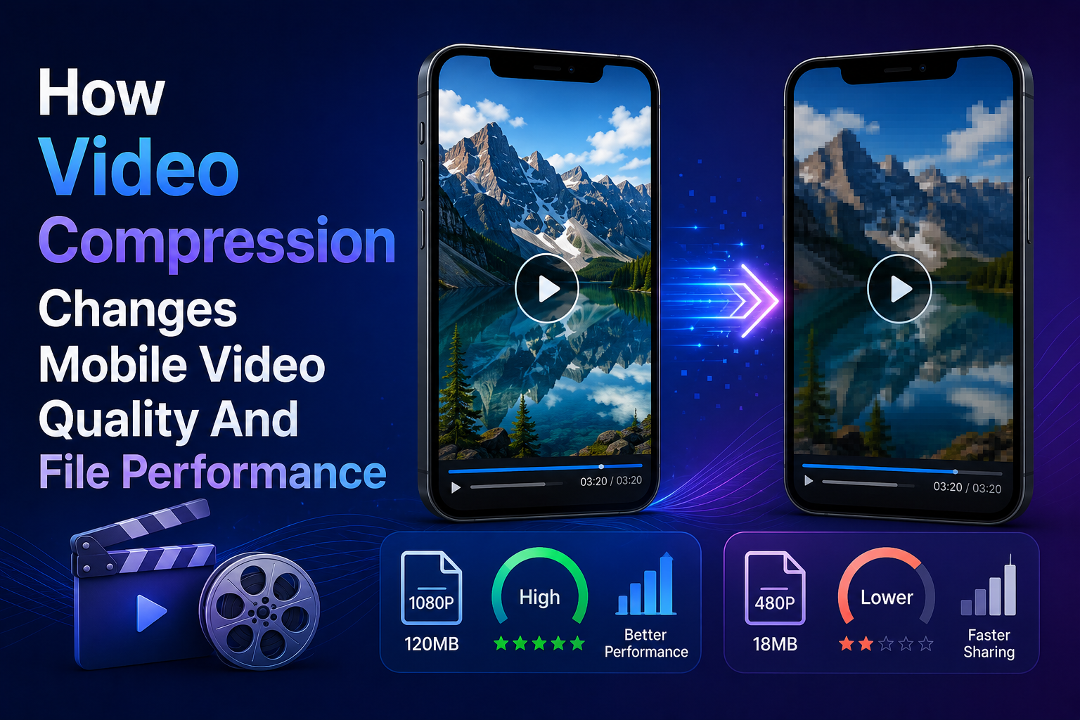 How Video Compression Changes Mobile Video Quality And File Performance