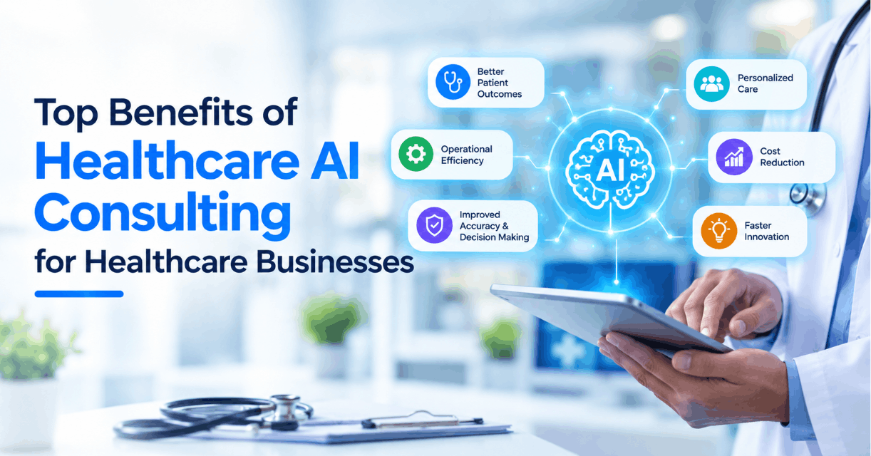 Top Benefits of Healthcare AI Consulting for Healthcare Businesses
