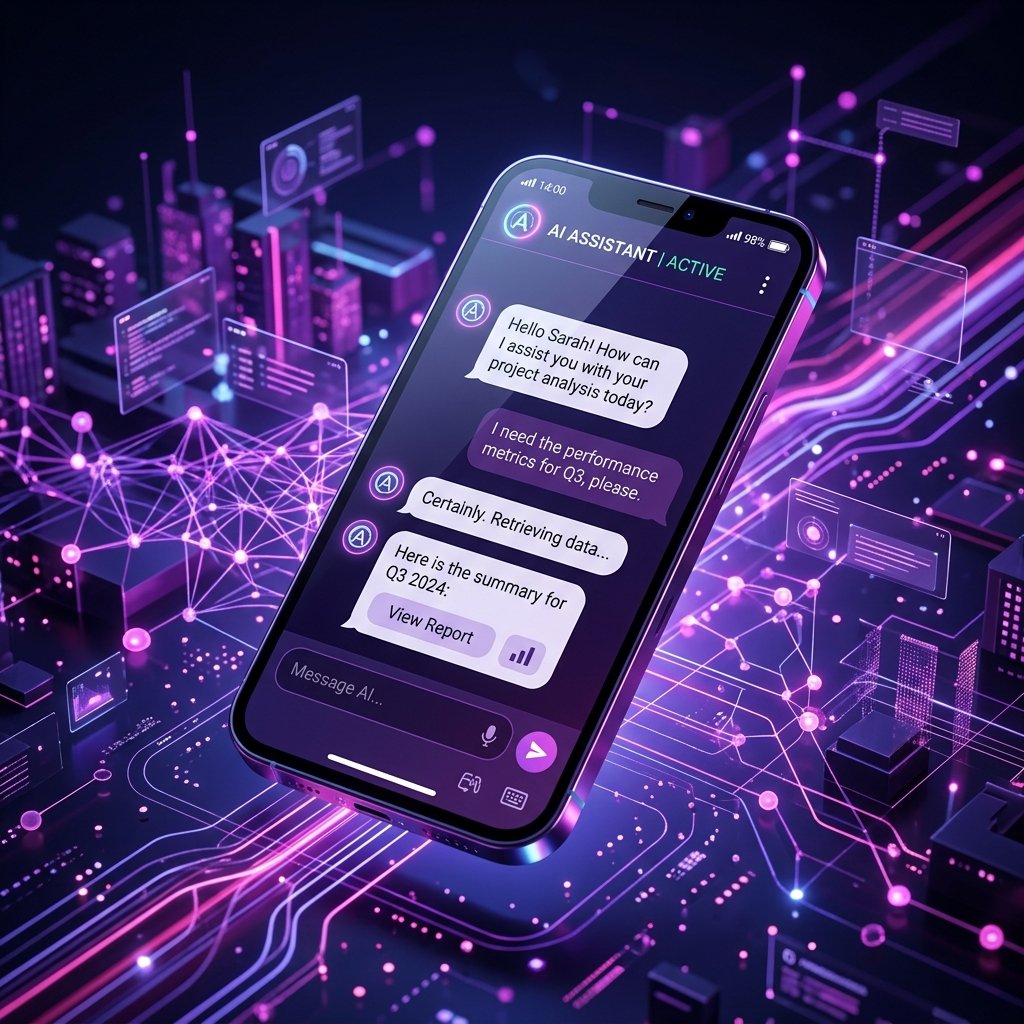 Chatbot Hero Background